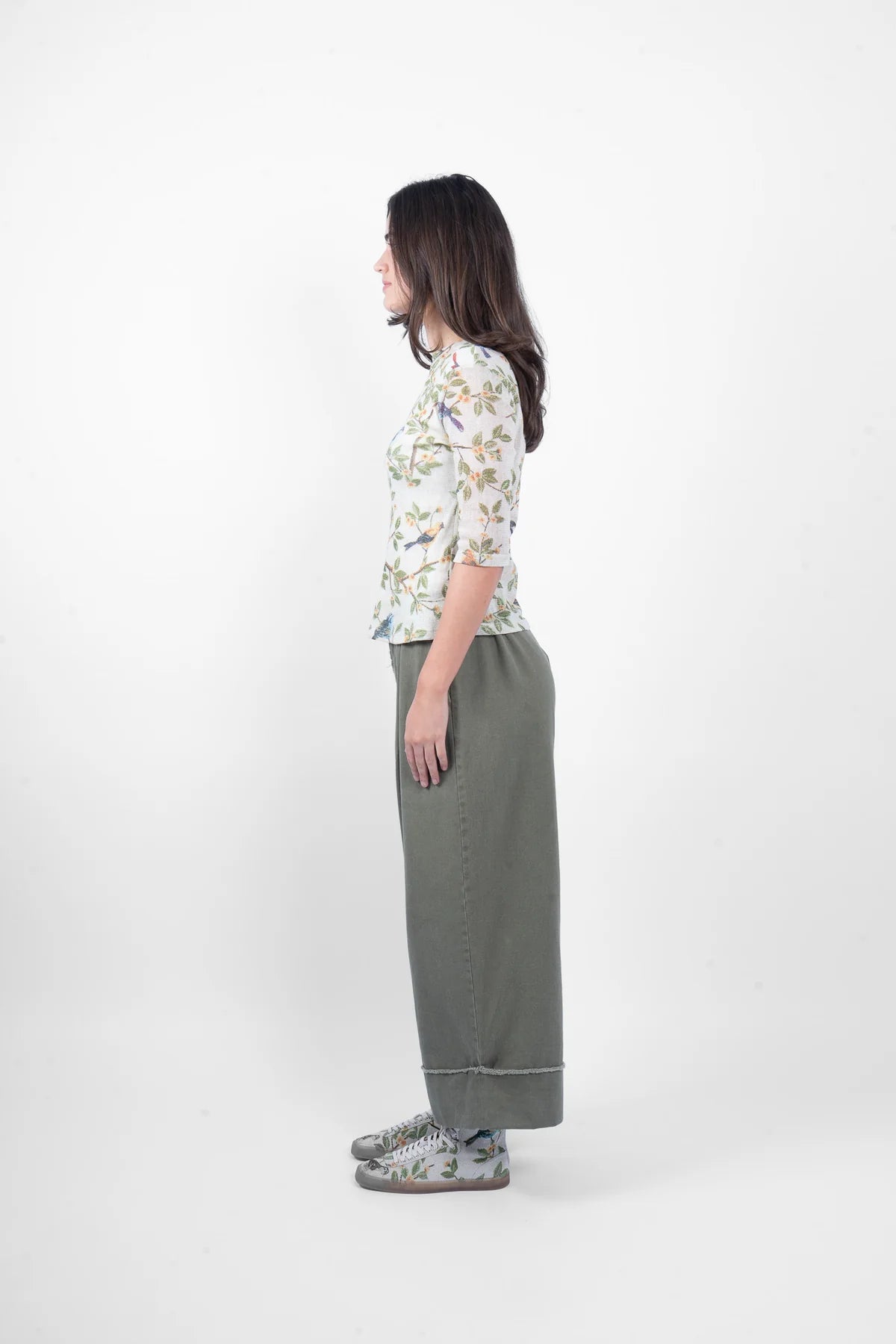 Maud Dainty Meadow Mesh Top