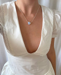 Palas Heart Stone Necklace