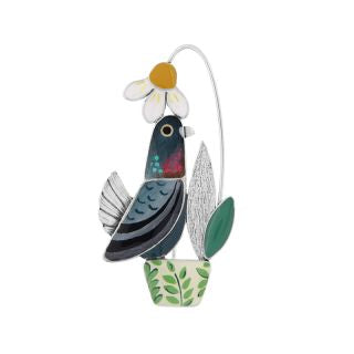 Taratata Pidgeon Brooche