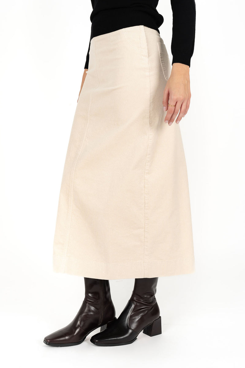 Humidity Billie Cord Skirt