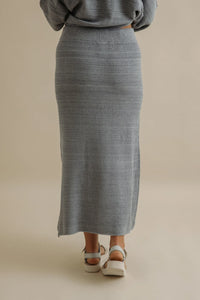 Talamaya Coral Knitted Skirt Sea Combo