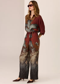 Pol Palisades Print Shirt