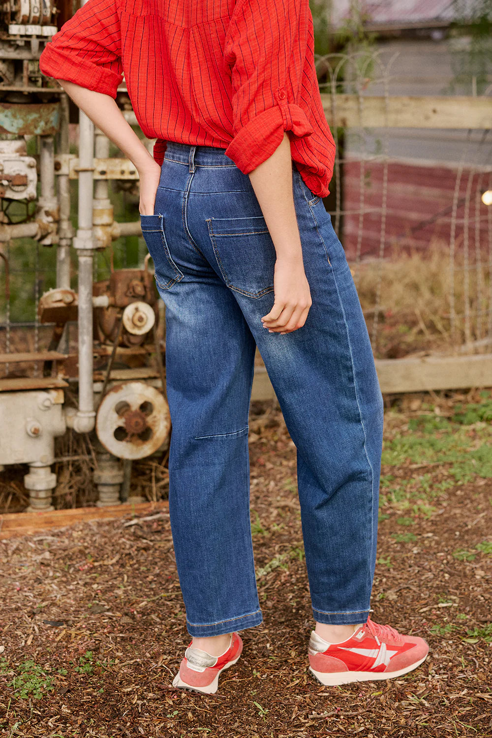 Italian Star Southern Barrel  Jean