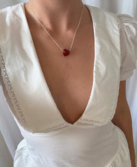 Palas Heart Stone Necklace