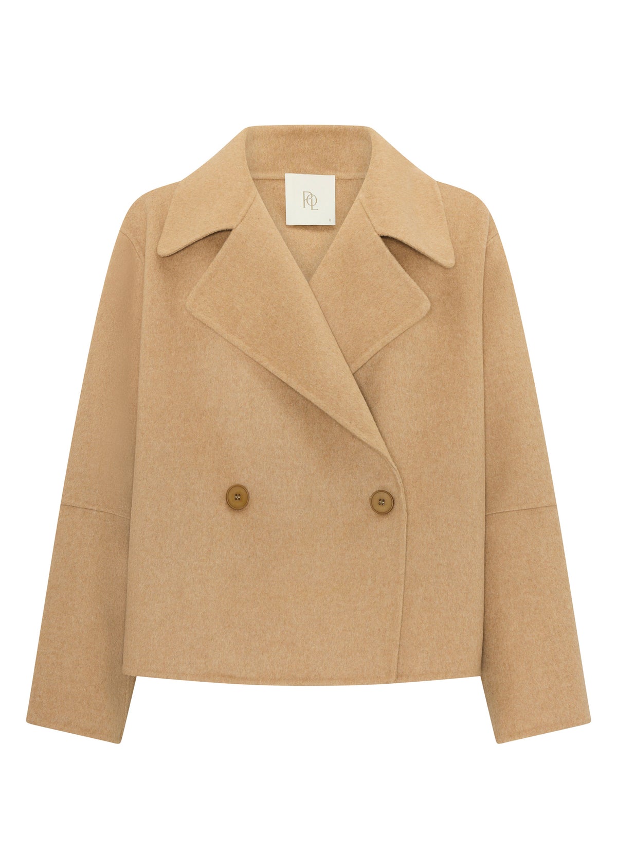 Pol Cohen Cropped Wool Coat