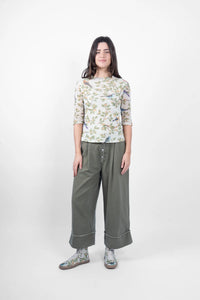 Maud Dainty Meadow Mesh Top