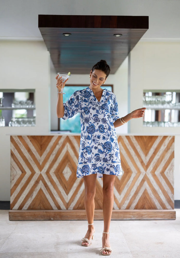 Humidity Rosa Shift Dress
