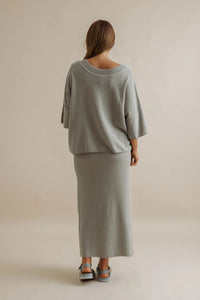 Talamaya Retreat Cotton Twist Tee Pullover