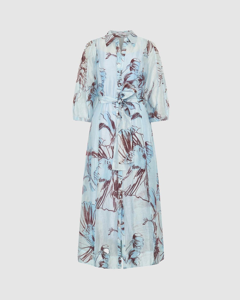 Morrison Mae Shirt Dress Sky