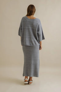 Talamaya Coral Knitted Tee Pullover