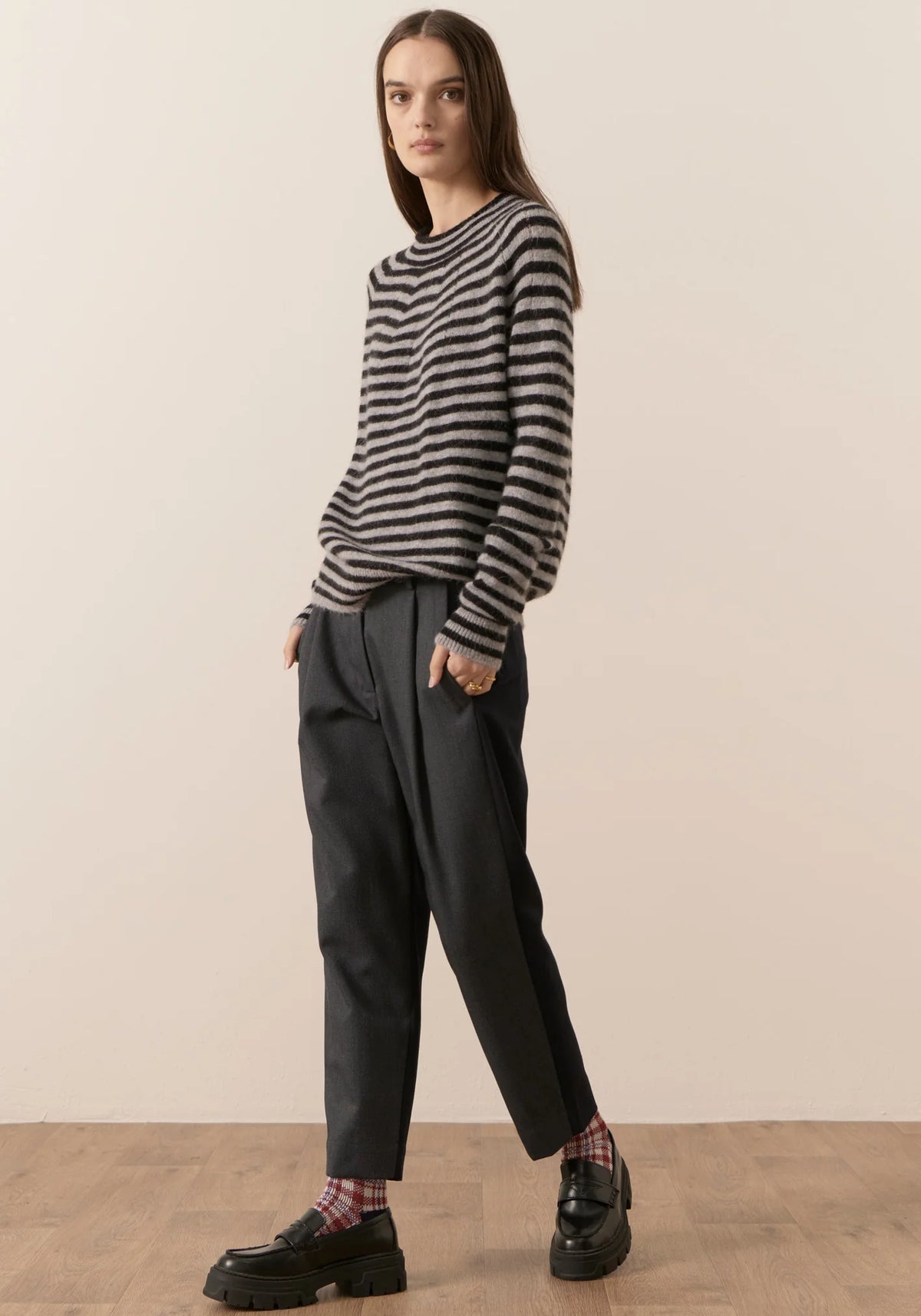 Pol Jane Striped Knit