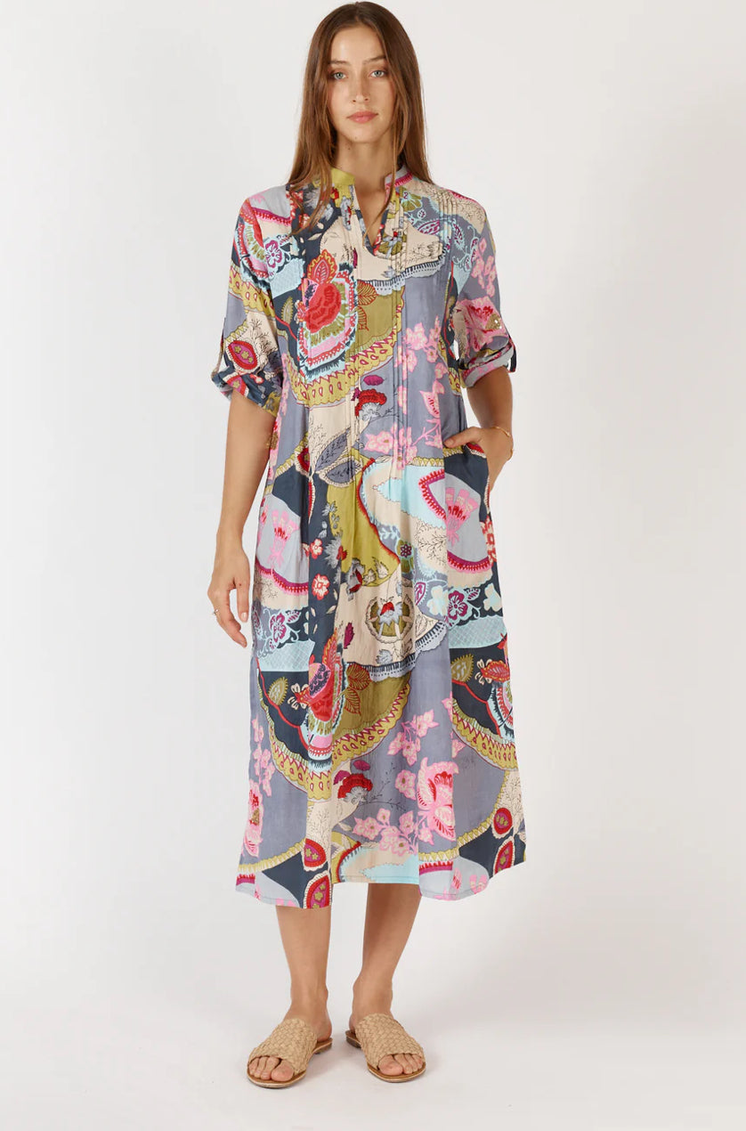 Rubyyaya Udita Kaftan Print