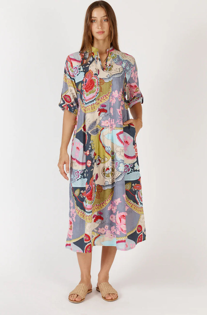 Rubyyaya Udita Kaftan Print