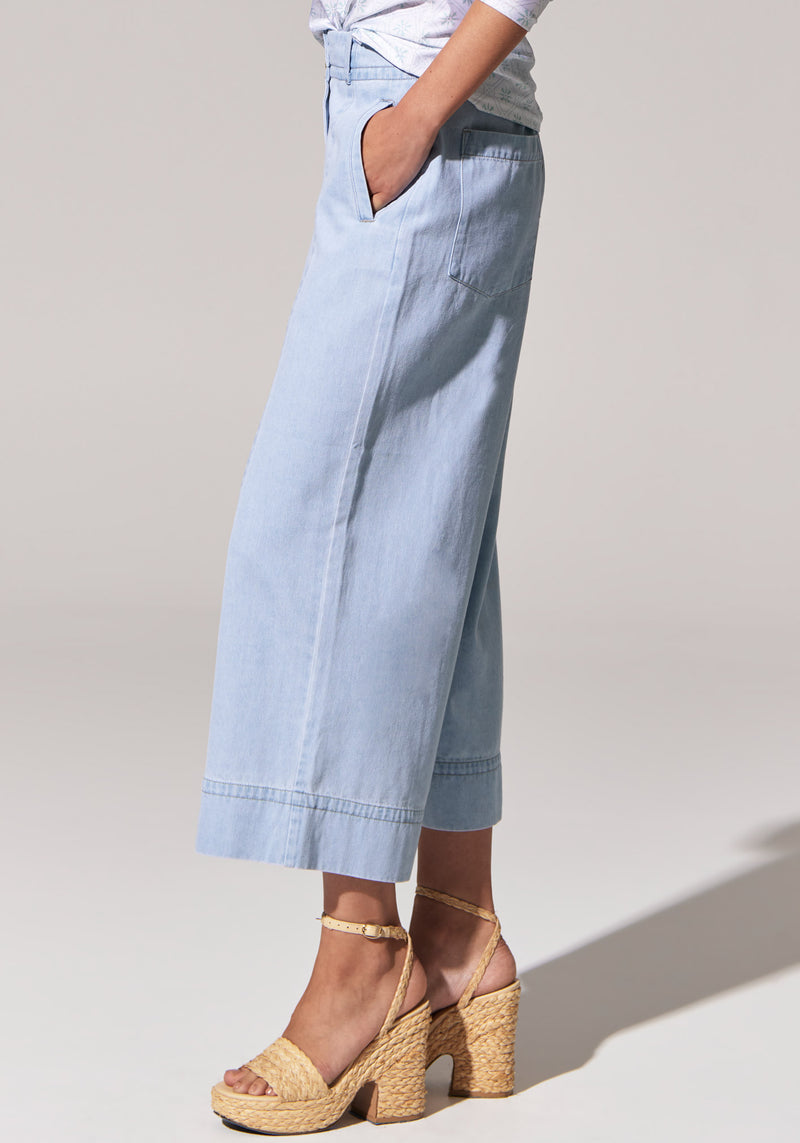 Pol Miley Denim Pant Light Blue