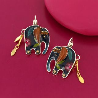 Taratata Elephant- Leverback Earrings