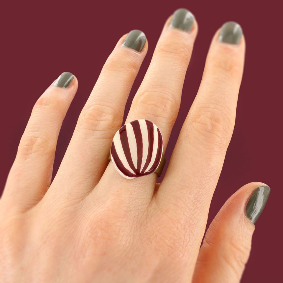 Taratata Leaf Ring