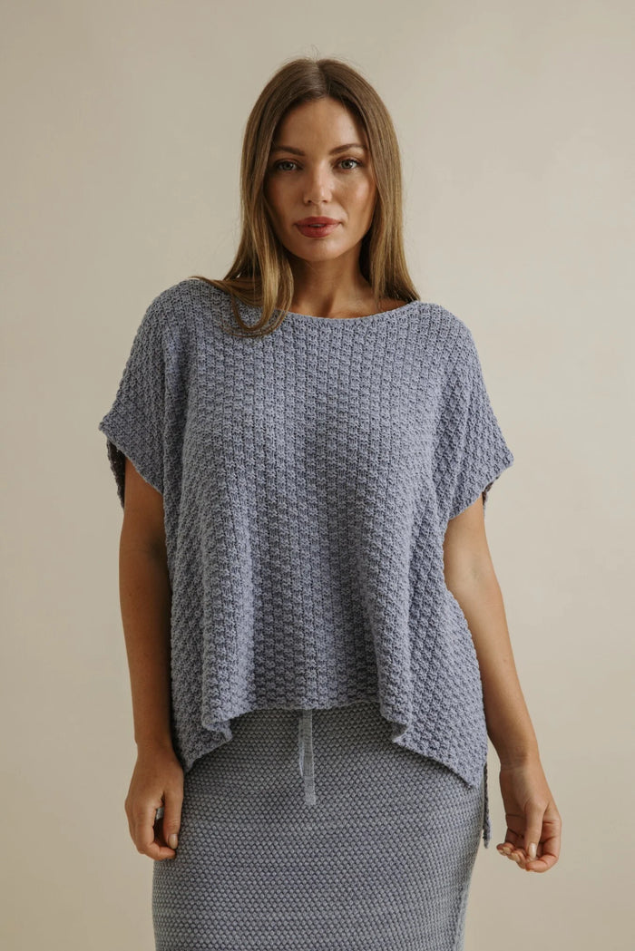 Talamaya Ladder Shortsleeve Pullover