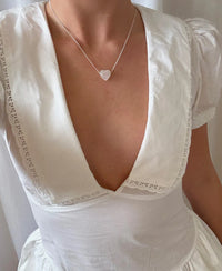 Palas Heart Stone Necklace