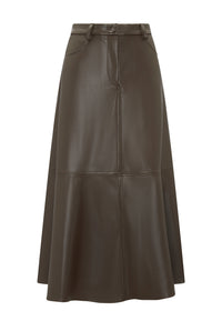 Pol Hugo Skirt Chocolate