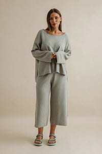 Talamaya Retreat Cotton Twist Pullover