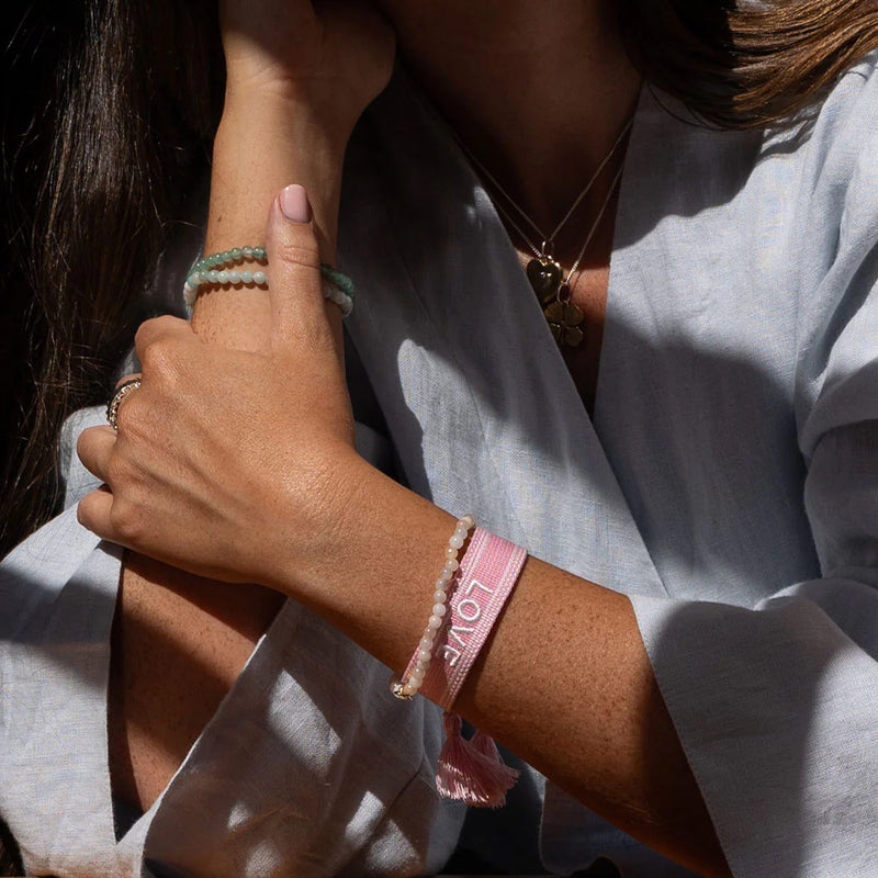 Palas Woven Mantra Band