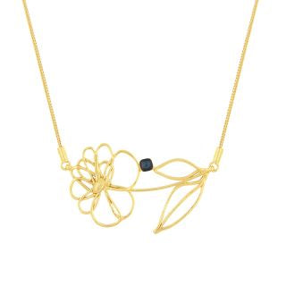 Taratata Collier Esquise Gold Flower Necklace