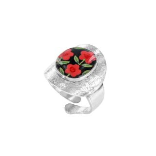 Taratata Bague Gomme Pink Flower Ring