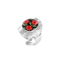 Taratata Bague Gomme Pink Flower Ring