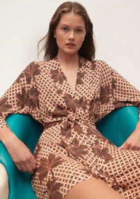 Morrison Roberta Robe Print