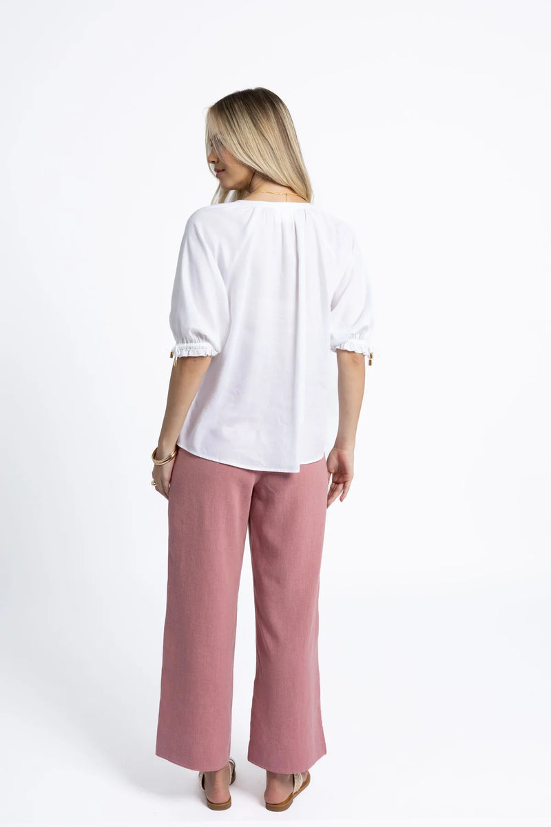 Humidity Reece Blouse White