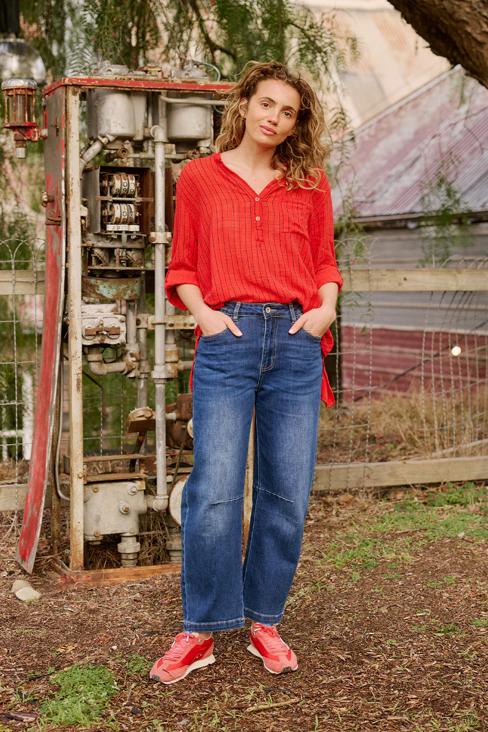 Italian Star Southern Barrel  Jean