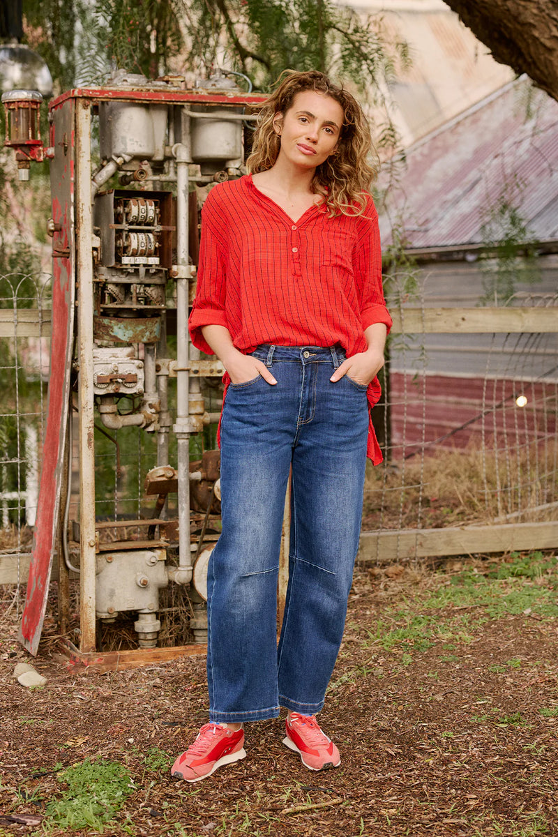 Italian Star Southern Barrel  Jean