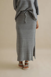 Talamaya Coral Knitted Skirt Sea Combo