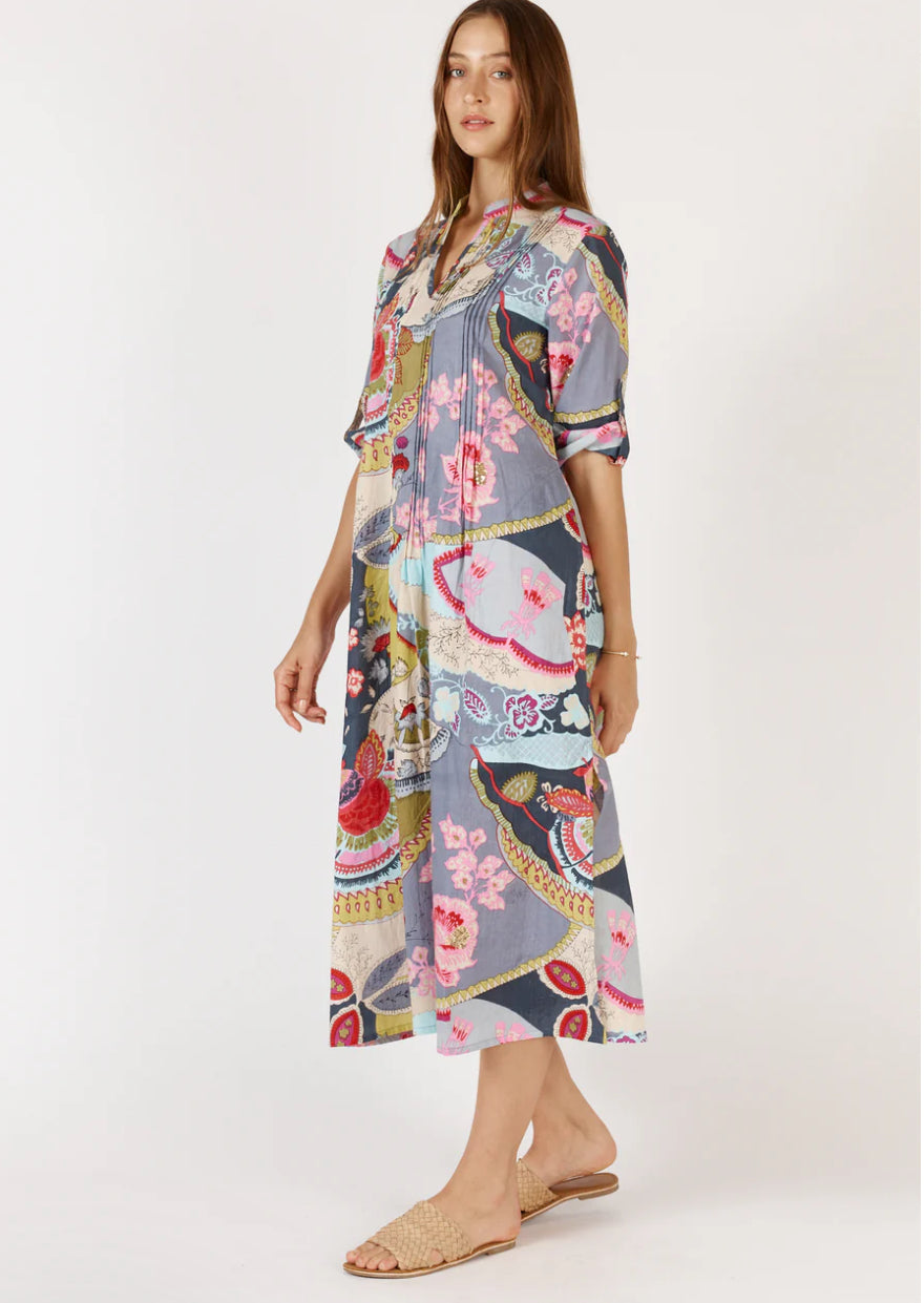 Rubyyaya Udita Kaftan Print