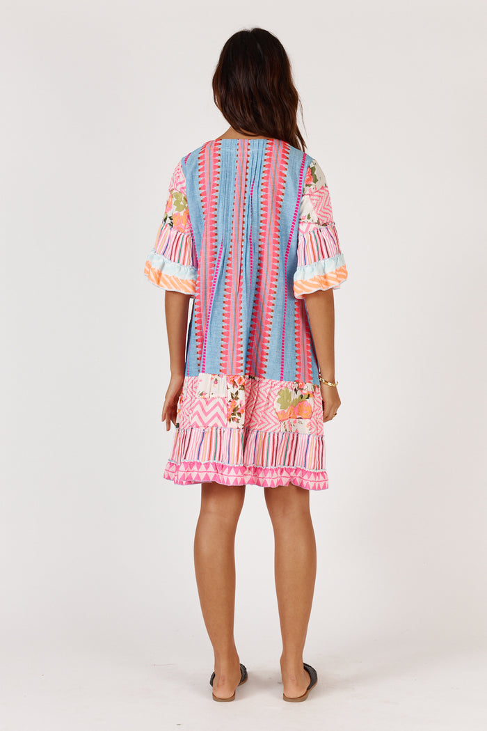 Rubyyaya Corfu Dress -Multi