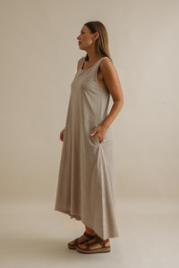Talamaya Shoreline Fine Slub Breeze Dress