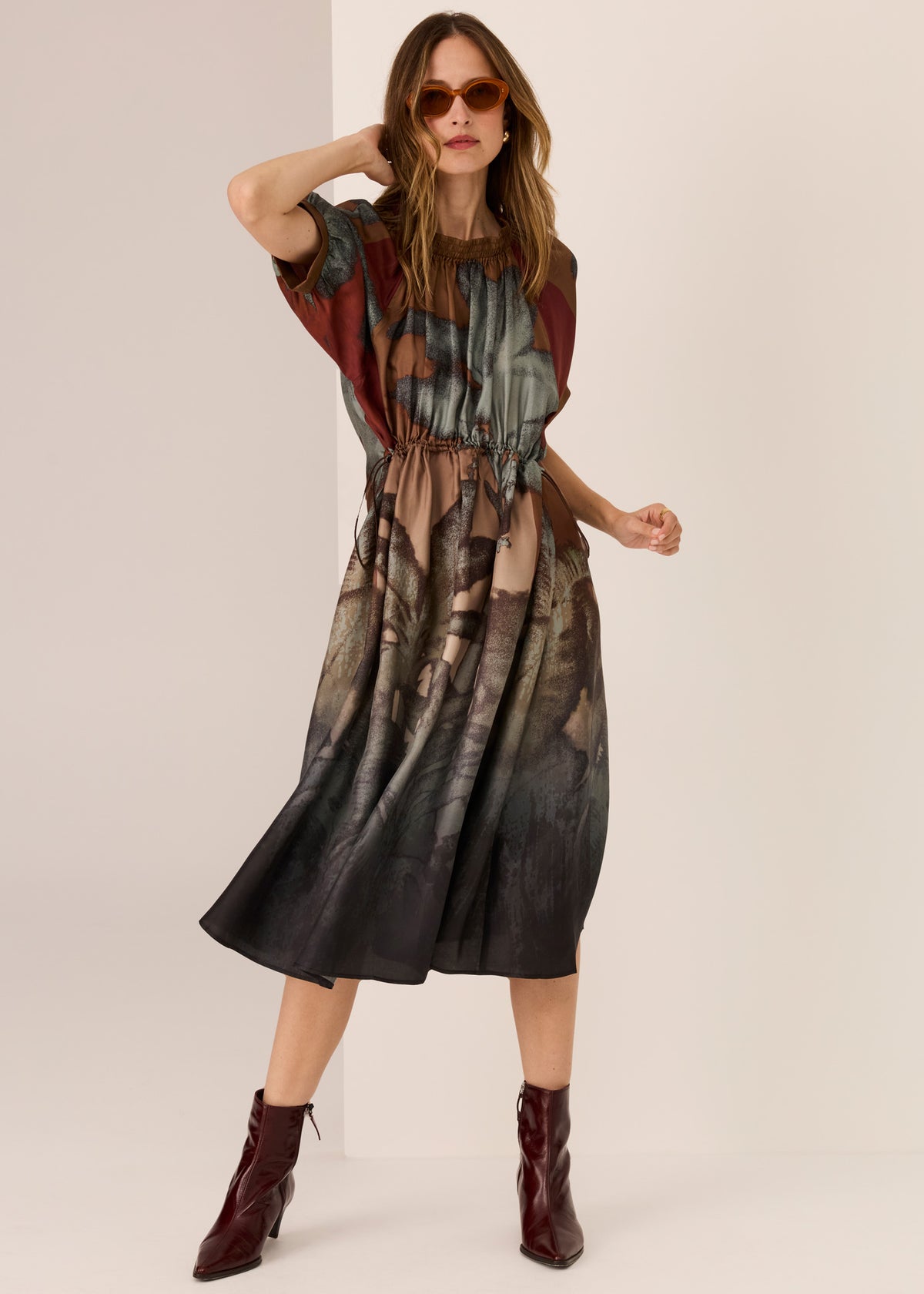 Palisades Drawcord Dress