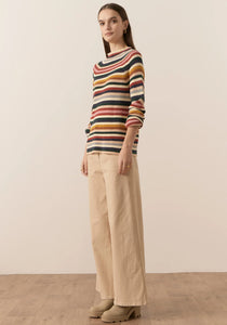 Pol Orwell Multistripe Knit