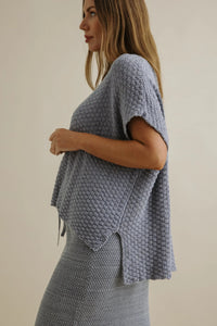 Talamaya Ladder Shortsleeve Pullover