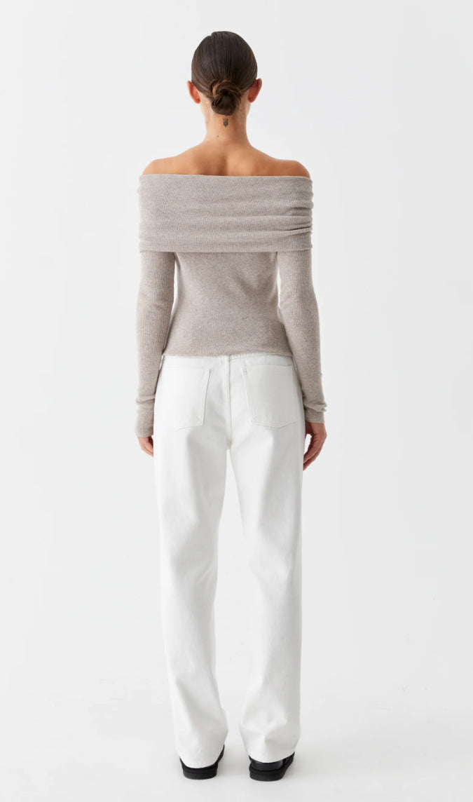 Morrison Jules Knit Pullover Oatmeal