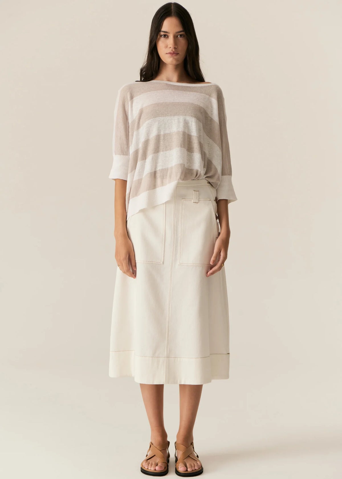 Pol Milton Stripe Knit