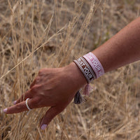 Palas Woven Mantra Band