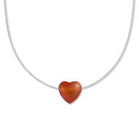 Palas Heart Stone Necklace