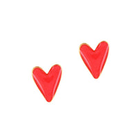Taratata Puces Arty Heart Stud Earring