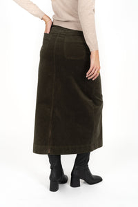 Humidity Billie Cord Skirt