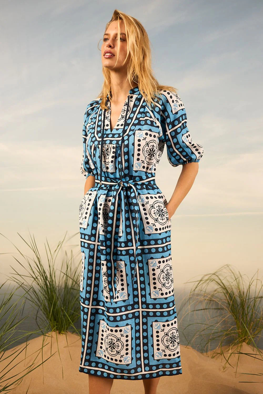 Zoe Kratzmann Aurora Dress Bay Scarf