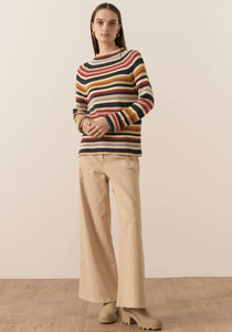 Pol Orwell Multistripe Knit