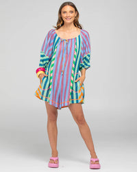 Boom Shankar Lucia Playsuit Capri Spliced