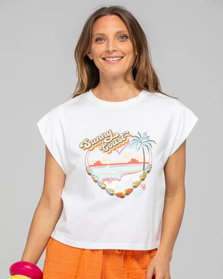 Boom Shankar Bellissimo Tee - Sunny Coast