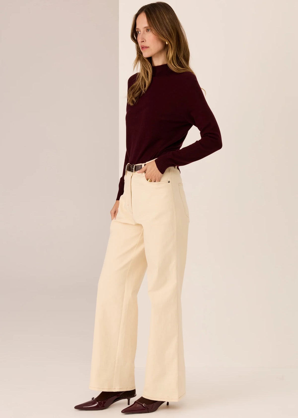 Pol Lana Wide Leg Jean